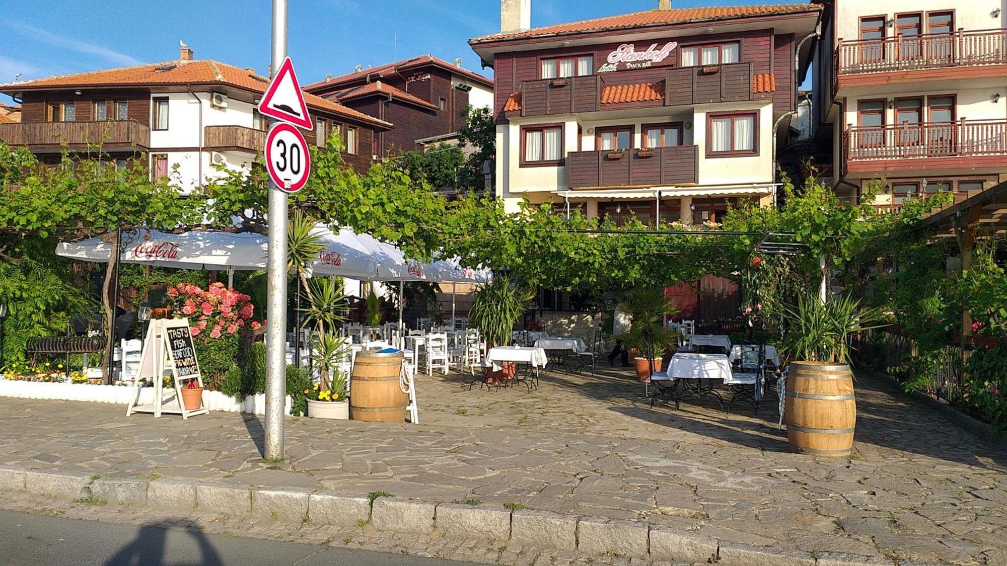 Stankoff Hotel Nesebar Esterno foto